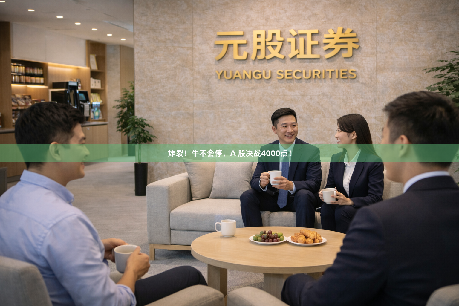 炸裂！牛不会停，A 股决战4000点！